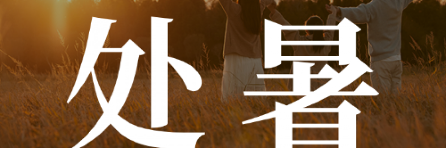 處暑｜培元固本，斂氣入秋